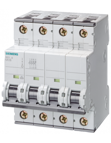 Termica Siemens 10ka Curva C  4x50 Amp
